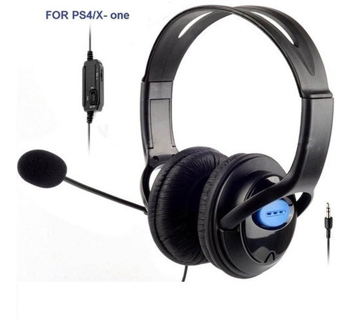 Imagen 6 de 7 de Auricular Gamer Micrófono Control Vincha Zoom Pc Ps4 Celular