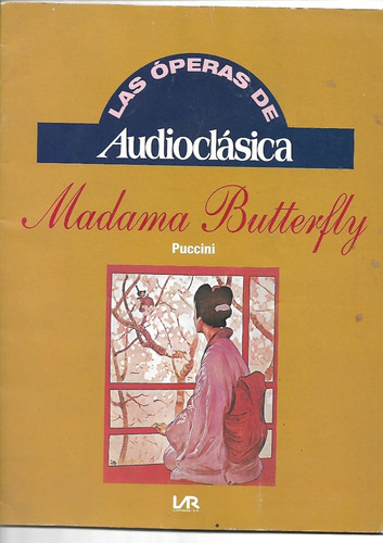 Madama Butterfly De Puccini - Texto - Revista Audioclsica