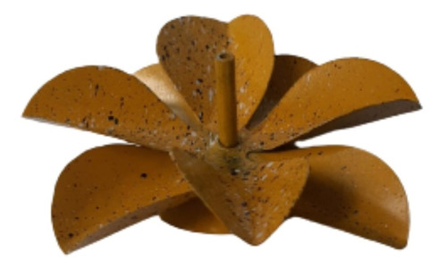 Incensário Porta Incenso Metal Flor De Lotus 