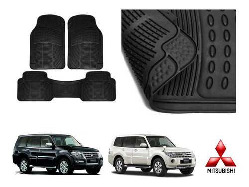 Kit Tapetes 3 Filas Mitsubishi Montero 2008 Rubber Rb Origin