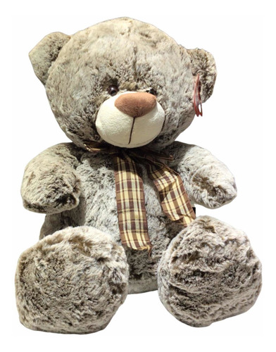 Imagen 1 de 7 de Peluche Oso Piel Jaspeado Grande 40cm Phi Phi Toys La Plata