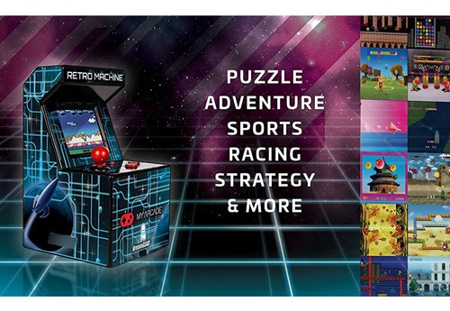 Imagen 5 de 6 de Consola De Juegos Mini Arcade Retro Machine 200 Games