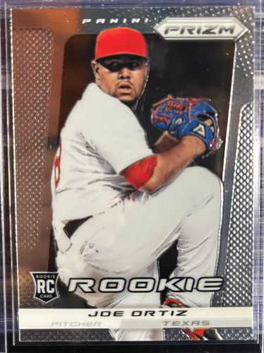 Joseph Joe Ortiz Panini Prizm 2013 Rookie Card