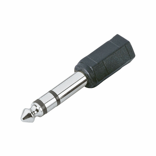 Adaptador Mini Plug A Plug Stereo Plastico Adam Hall 7543
