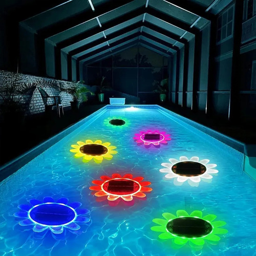 O Night Lights Solar Floating Pool Light Shape Pool