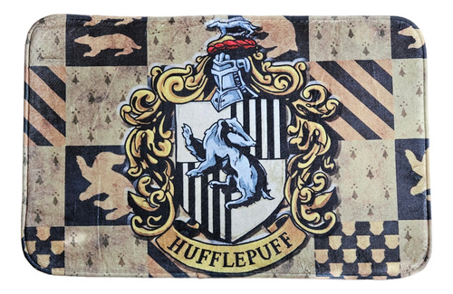 Bajada De Cama Alfombra  Hufflepuff Harry Potter