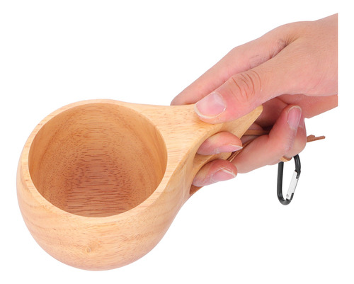 Vaso De Madera Para Leche De Estilo Nórdico Portátil De 200