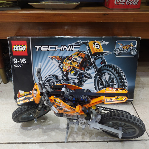 Lego Technic Moto Off Road N° 42007 Caja Original