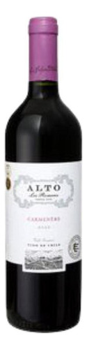 Vinho Chileno Tinto Carmenere Alto Los Romeros 750ml