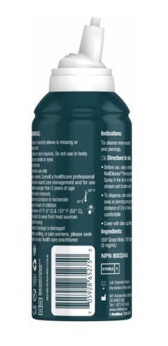 1 Neilmed Piercing Aftercare Gr177ml + 2 Aros Silicona (kit) Neutra