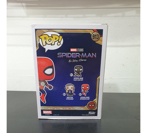 Funko Pop Spider Man Intedrated Suit #913 Marvel (Usado)