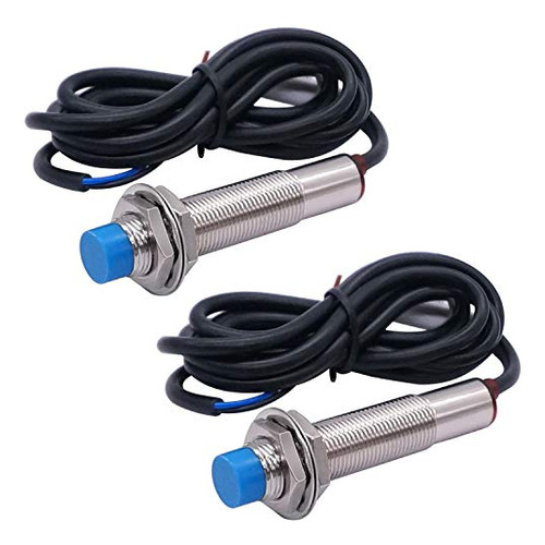 2pcs Lj12 a3   4 Ax Inductiva Sensor Proximidad Npn Nc