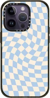 Funda Casetify Para iPhone 14 Pro Shockpr Baby Blue Twirl