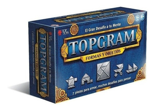 Topgram: Formas Y Objetos - Juego De Mesa Top Toys