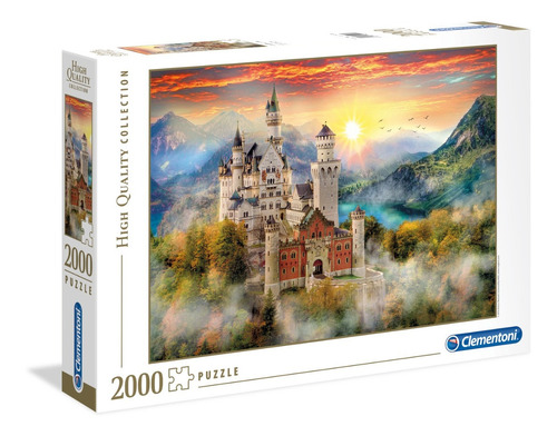 Puzzle Clementoni 2000 Piezas Castillo De Neuschwastein