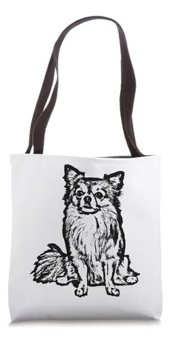 Chihuahua Long Hair Dog Lover Black Para Mujeres Hombres De