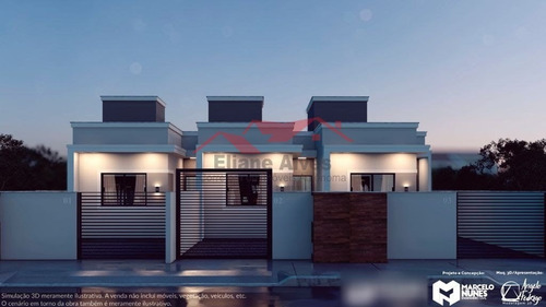 Imagem 4 de 13 de Casa Geminada Com Suíte Em Joaia - Tijucas - 449