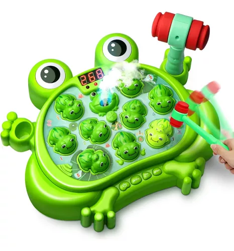 Whack A Frog Game Juguetes Para Niños De 2 A 5 Años Hoperock