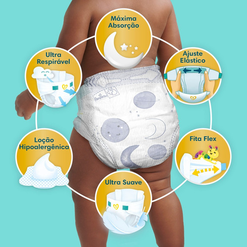 Fralda Pampers Premium Care XG 88u