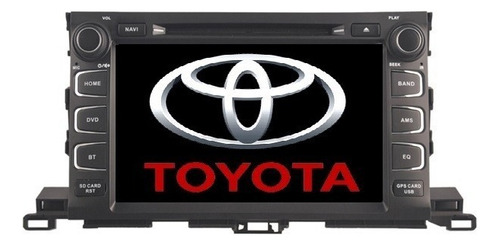 Android Toyota Highlander 2014-2017 Wifi Gps Bluetooth Dvd