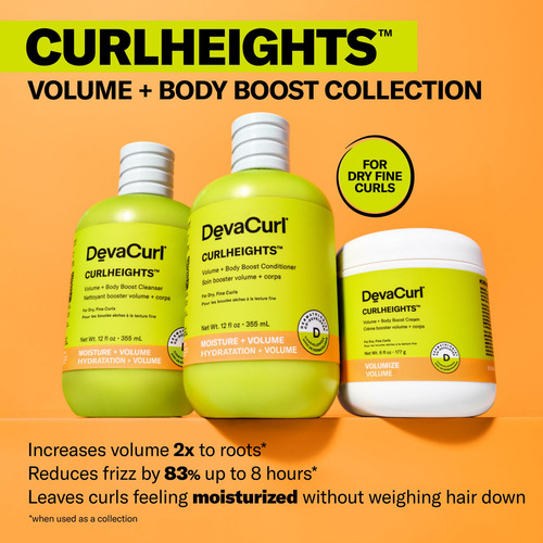 Champô Devacurl Curlheights Volume + Body Boost 355 Ml