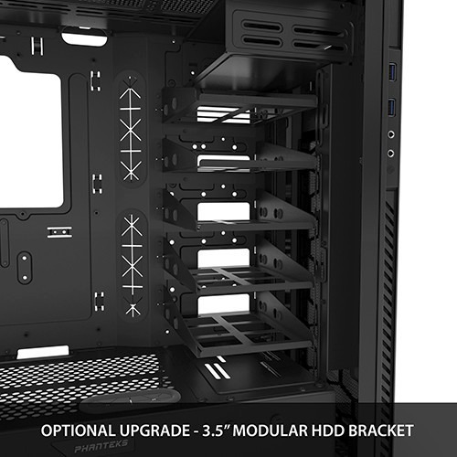 Imagen 2 de 3 de Phanteks Soporte Hdd Modular Para Disco 3.5 - 2.5 Metálico