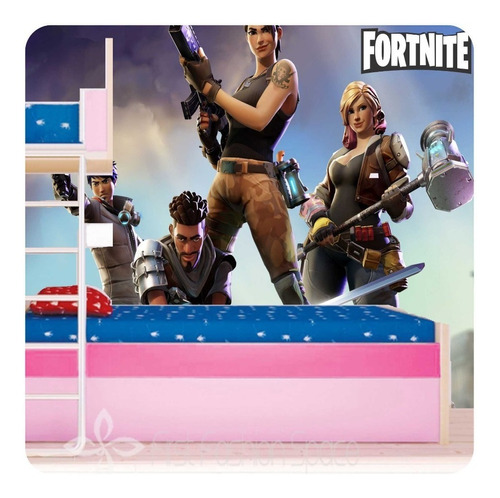 Papel Parede Adesivo Game Fortnite Battle Royale Novidade Hd