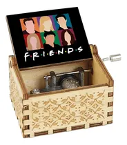 Comprar Caja Musical Tema Amigos Regalo Musical De Madera