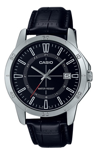 Reloj Casio Mtpv004l 1c Hombre Correa Fechador 