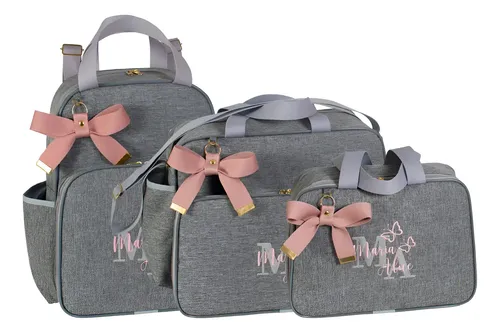 Kit Bolsa Maternidade Kind Baby Peças Personalizada Com Nome