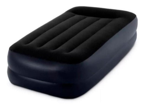 Imagen 1 de 5 de Colchon Inflable Electrico Intex Dura Beam 1 Plaza Sommier