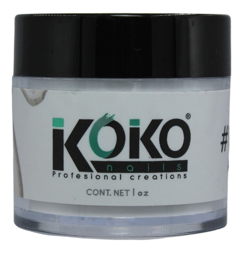 Polvo Acrílico Básico Para Uñas. 1oz Elige Color. Koko Nails Color Cristal