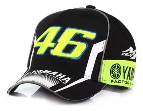 K Gorra Yamaha Racing Ajustable, Resistente Al Viento Y Al