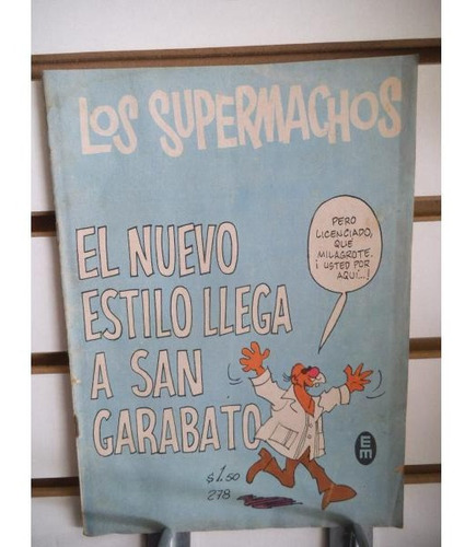 Comic Los Supermachos 278 Editorial Posada Vintage 