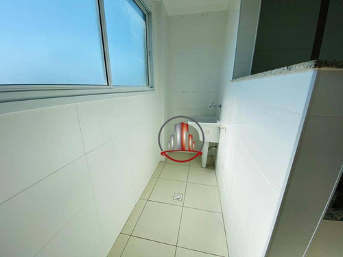 Imagem 9 de 30 de Espetacular Apartamento Com 2 Dormitórios Sendo 1 Suíte À Venda, 76 M² Por R$ 430.000 - Canto Do Forte - Praia Grande/sp - Ap2082