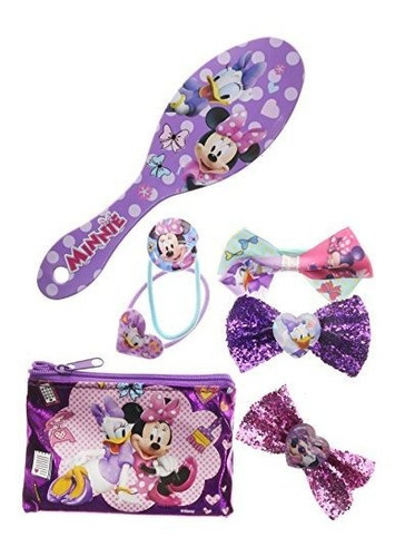 Juego De Cabello Townleygirl Minnie Mouse, Incluye Cepillo