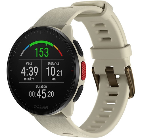 Reloj Polar Pacer Gps Running - Cloud White Con Gps 