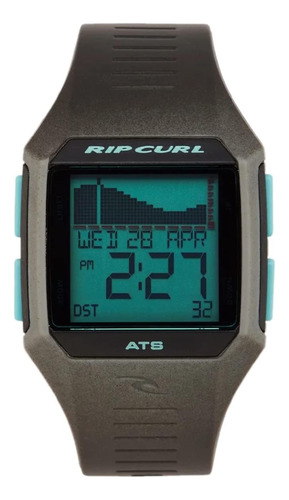 Reloj Rip Curl Rifles Tide Mediano Para Hombre Gris A1177-gr