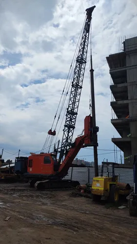 Pala Grúa Koering 405 Con Perforadora Soilmec R9g, Operativa