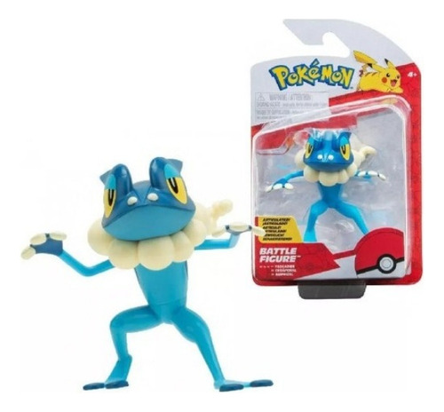 Pokemon Figura De Batalla Articulado Frogadier Premium