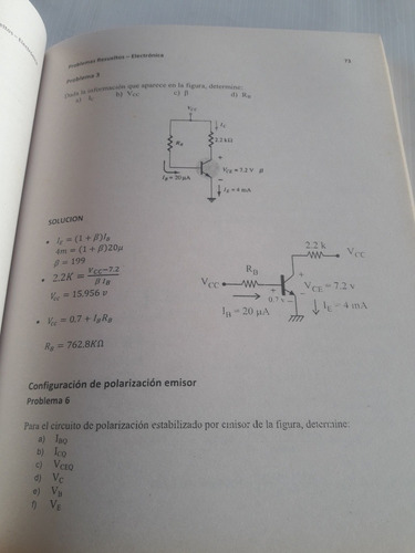 Imagen 6 de 10 de Libro Problemas Resueltos De Electrónica