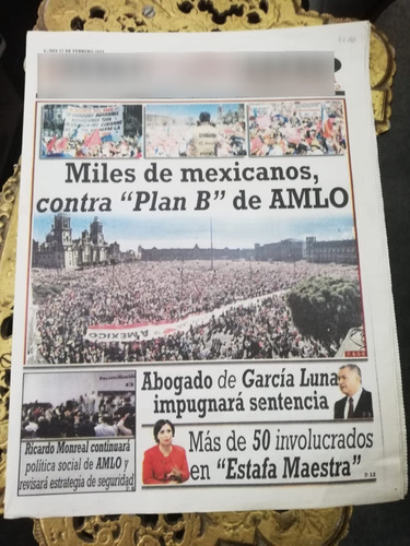 Periodico Uno Mas Uno No 15724 Febrero 2023