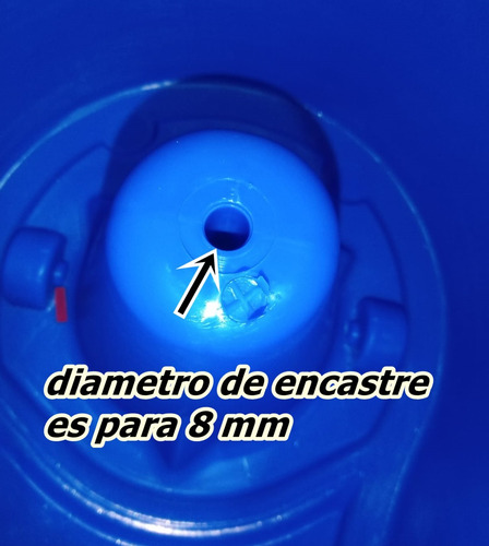 Imagen 4 de 4 de Canasto Giratorio Centrifugador Acero Mopas Con Perno 8 Mm