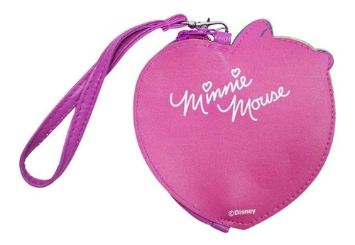 Porta Moeda Minnie Coração - Disney Cor Rosa-chiclete