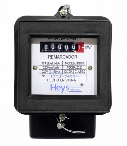 Remarcador Monofasico 220v 10 (20) Amperios 50hz Ip51