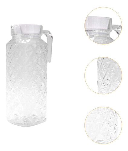 Z Jarra De Agua Grande De 1,1 L, Recipiente Acrílico Para