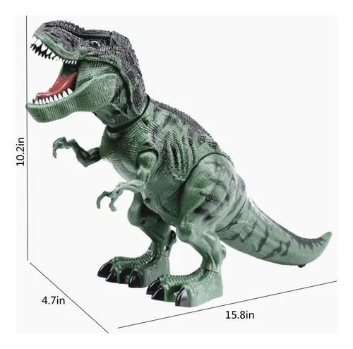 K A Un Dinosaurio Caminante Se Mueve Mientras Hace Un