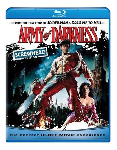 Army Of Darkness Screwhead Edition  Blu-ray Import Nuevo 