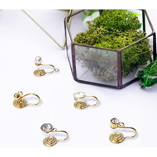 Convertidor De Aretes Con Clip 16 Pcs 5 Tipos Convertidores