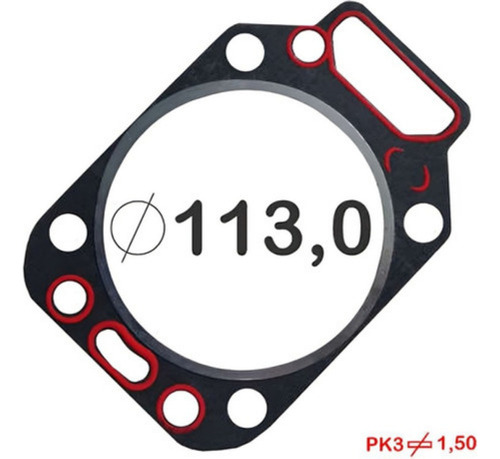 Junta Cabeçote Mwm D226 D227 D229 Motor 4.10 6.10 X10 Diese